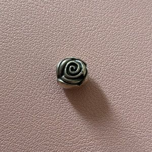 Pandora Silver Rose Bead